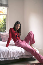 BOWIE & SINGER RED BODYSUIT - SIZE S