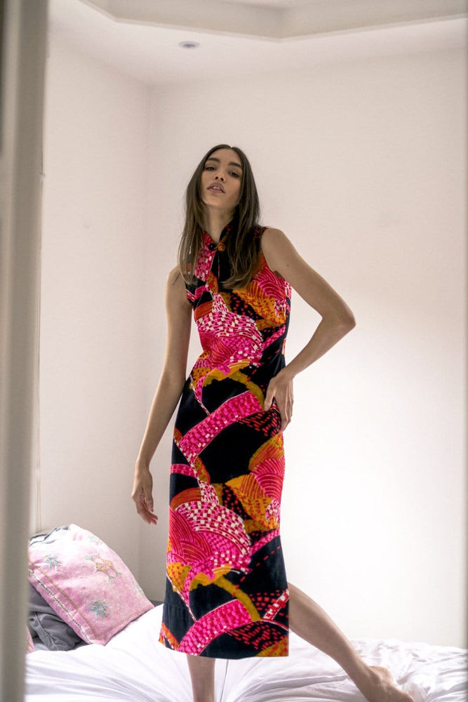BOWIE & SINGER TROPICS DRESS - SIZE S