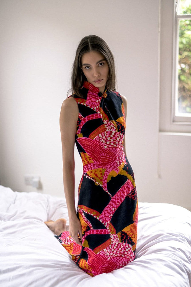 BOWIE & SINGER TROPICS DRESS - SIZE S
