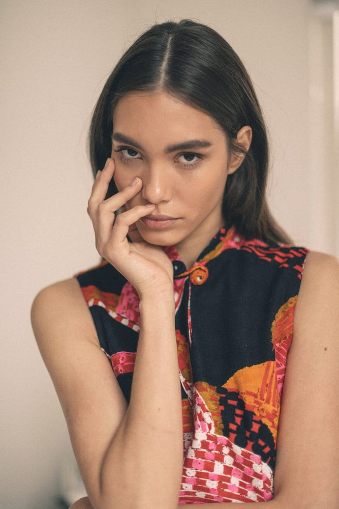 BOWIE & SINGER TROPICS DRESS - SIZE S