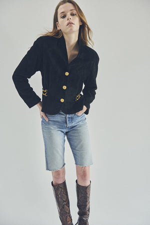 SUEDE & BRASS JACKET