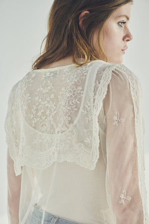 SHEER LACE TOP 