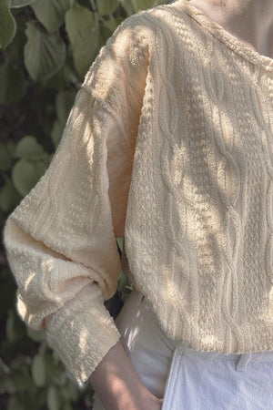 BUTTERCUP YELLOW TERRY CLOTH TOP